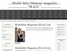 Tablet Screenshot of modelatticmagazine.com